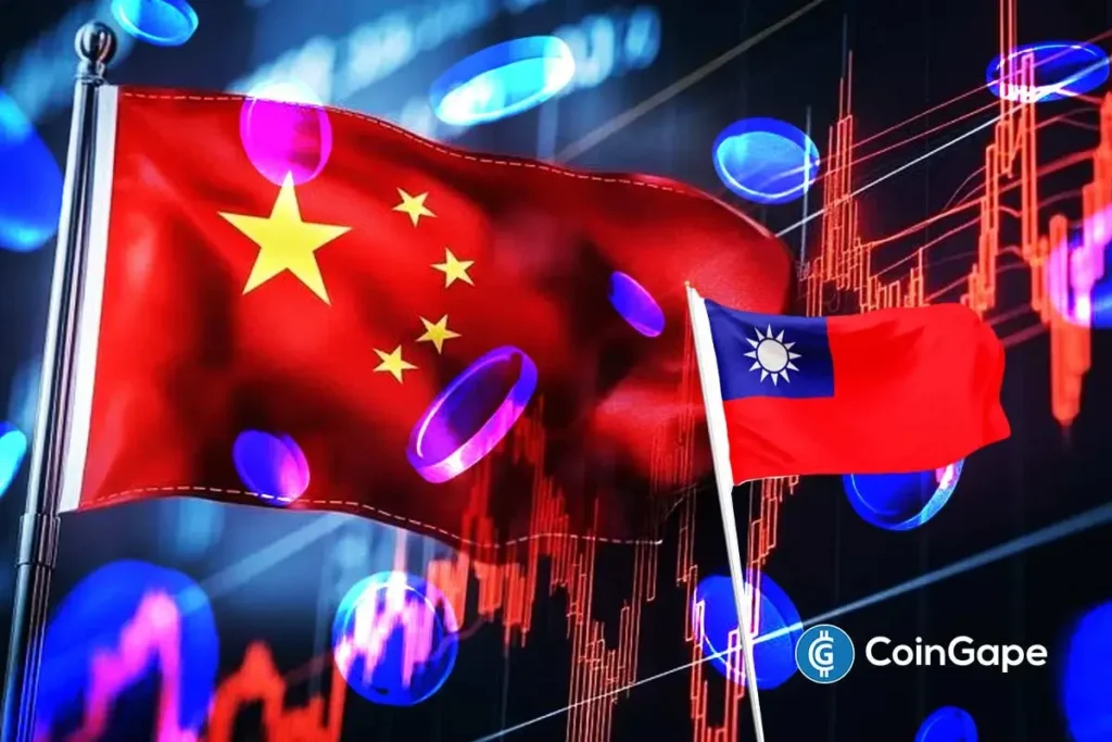 China Promises to Reclaim Taiwan by 2026 as Crypto Market Recovers