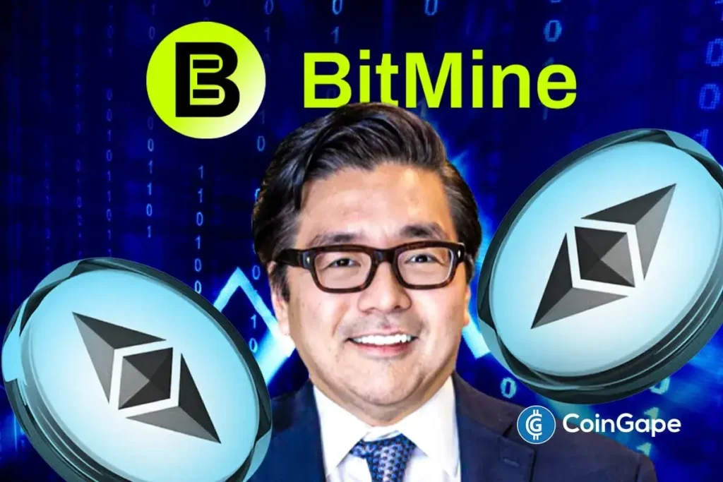 Tom Lee’s BitMine Acquires 60,976 ETH as BMNR Stock Seeks Recovery