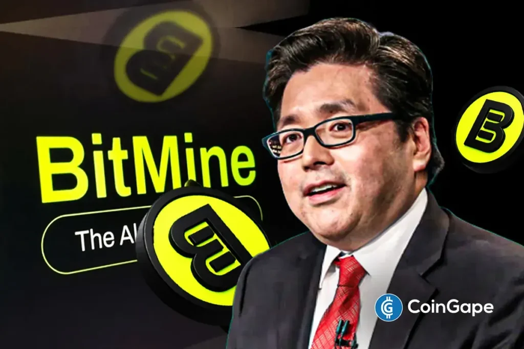 Tom Lee’s BitMine Secures 71,179 ETH, BMNR Stock Price Rebounds