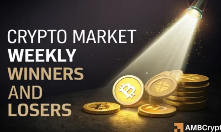 Weekly Winners and Losers in the Crypto Market: DOT, NEAR, BCH, PEPE