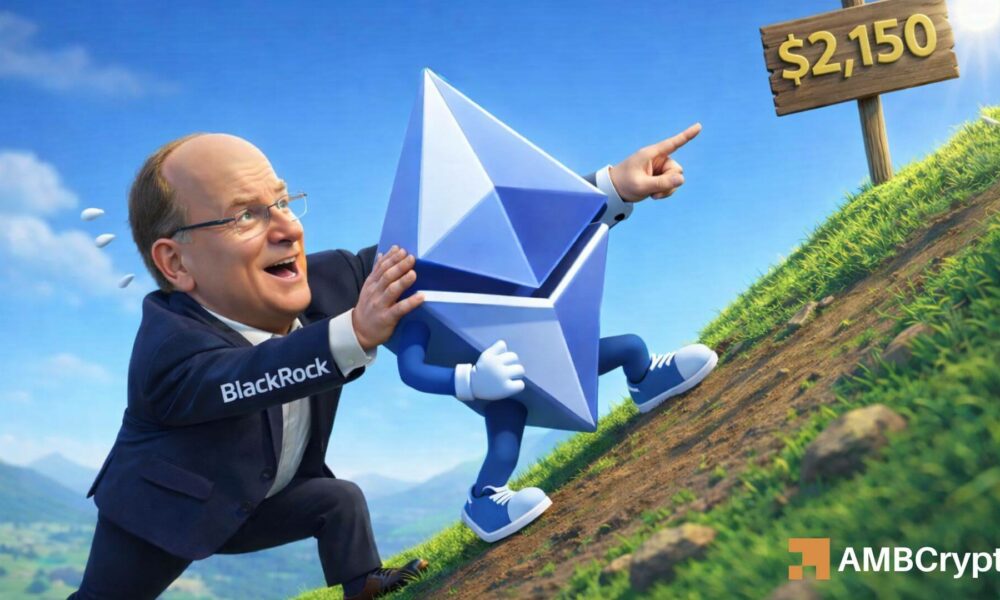 Could Ethereum Reach $2,400? BlackRock’s Recent $41.9M Purchase Might Be Just the Beginning!