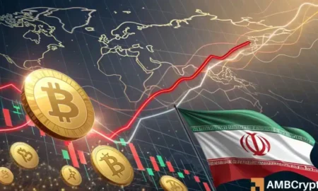 Iran’s Crypto Market Soars 700% Following Strikes – Is This Capital Flight or Something Else?