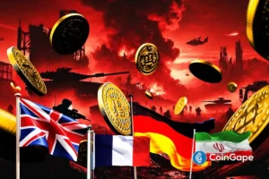 Is World War III Approaching? Bitcoin Falls as UK, France, and Germany Weigh Action Against Iran