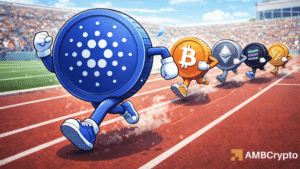 Cardano Tops the Charts with a 10% Gain, Yet Market Sentiment Indicates Bulls Are Still Missing