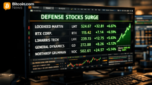 Wall Street Shifts Focus from Tech to Defense Stocks; Military Shares Surge