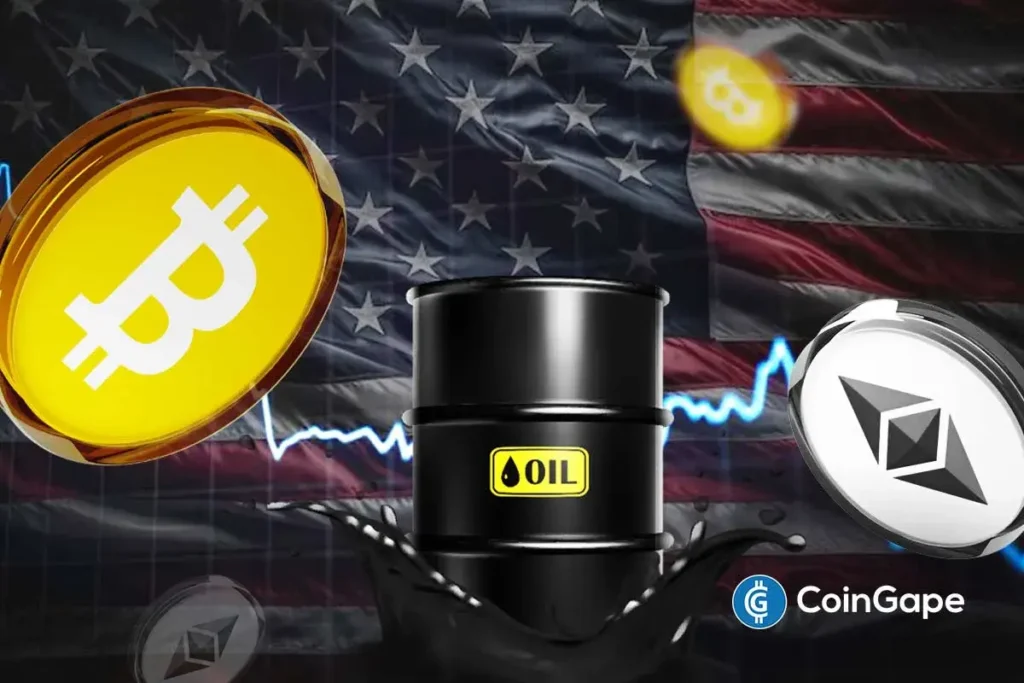 Today’s Crypto Prices: Bitcoin Steady at $70.7k, Ethereum Drops, Polkadot Declines as the US Enforces Hormuz Blockade; Oil Prices Jump, RAVEDAO Soars by 130%