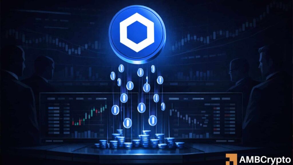 Chainlink at $8.6: Could a 14.7M LINK Inflow Spark a Sell-Off?